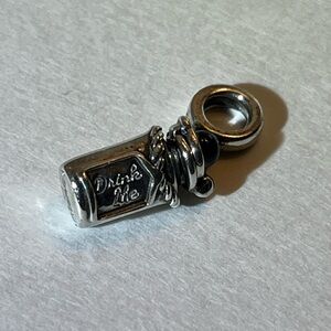 Chamilia Alice in Wonderland Drink Me Bottle Potion Charm
